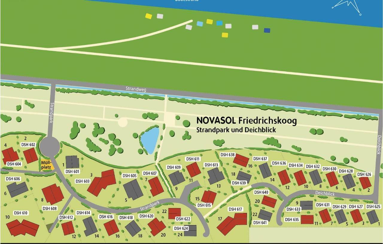 Vila Friedrichskoog-Deichblick 9 Exteriér fotografie